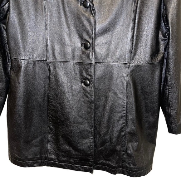 Wilson Woman 100% Leather Jacket Size XL - Picture 4 of 5